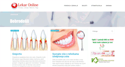 Desktop Screenshot of lekaronline.com