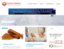 Tablet Screenshot of lekaronline.com